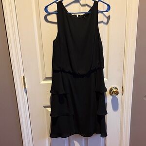 Banana Republic Black Layered Dress